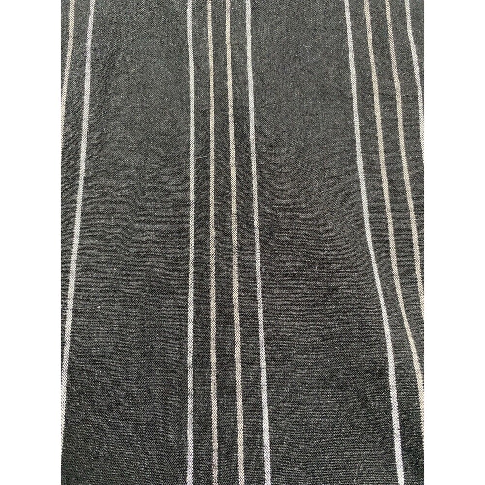 Torrid Linen Blend Capris Women’s 18 Black Pockets Elastic Waist - Picture 8 of 10